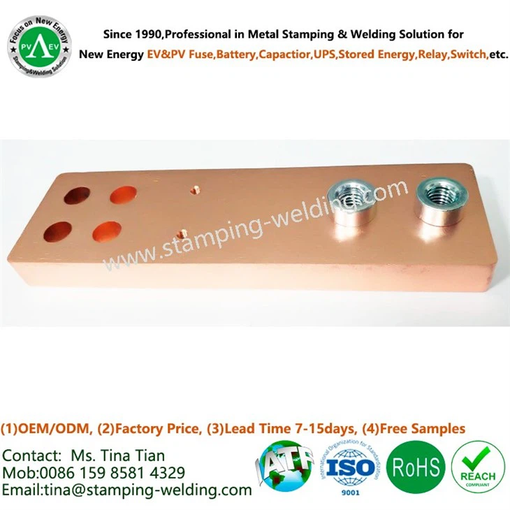 Copper BusBar With PEM Nut