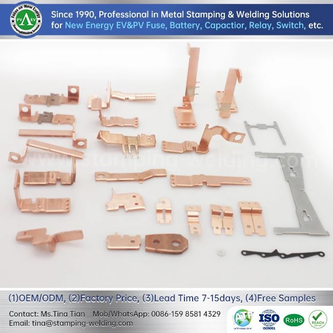 Copper Stamping Parts For Battery Fuse