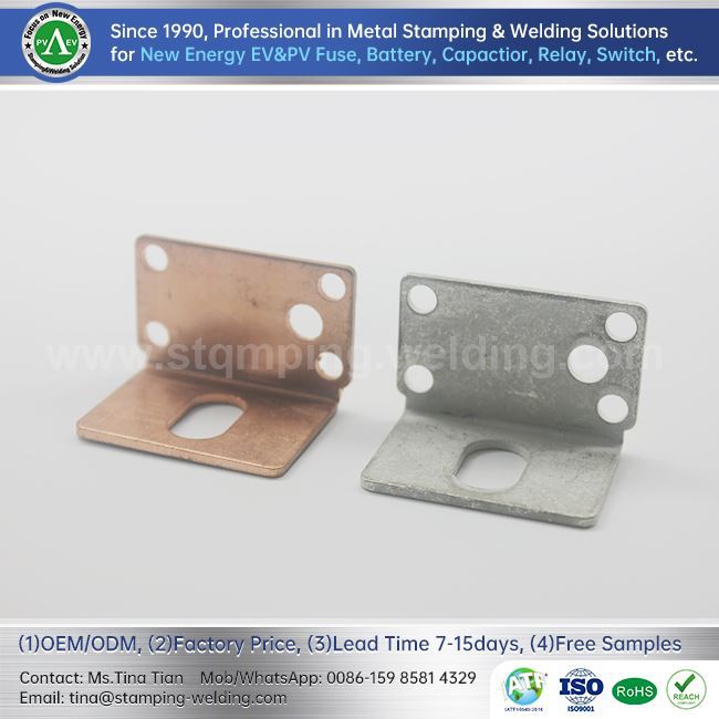 L-shaped Contact Knife For Photovoltaic Fuse