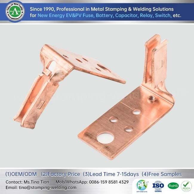L-Type Fuse Holder Contact For EV