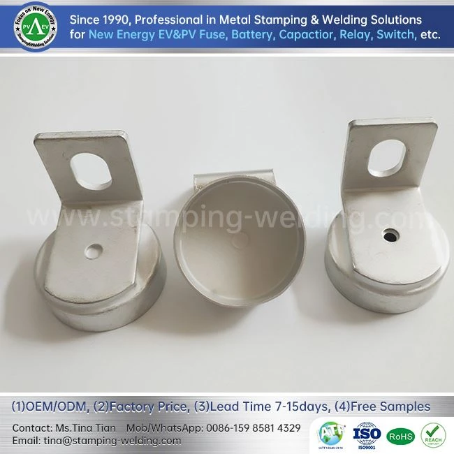 Matte Tin-plated Copper Cap For New Energy Vehicles Fuse