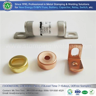 Topi dalaman tembaga untuk fius voltan tinggi