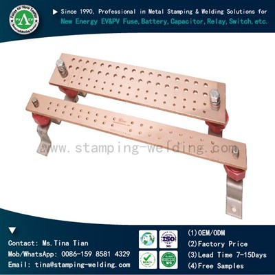 Kit Busbar Tembaga Terminal Pembumian