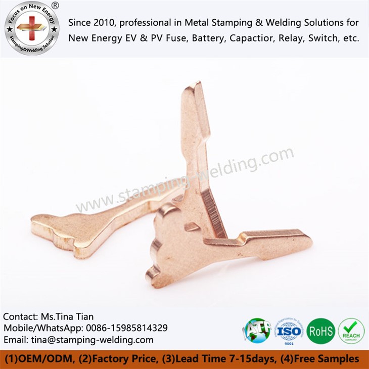 OEM Precision Copper Sheet Metal Stamping