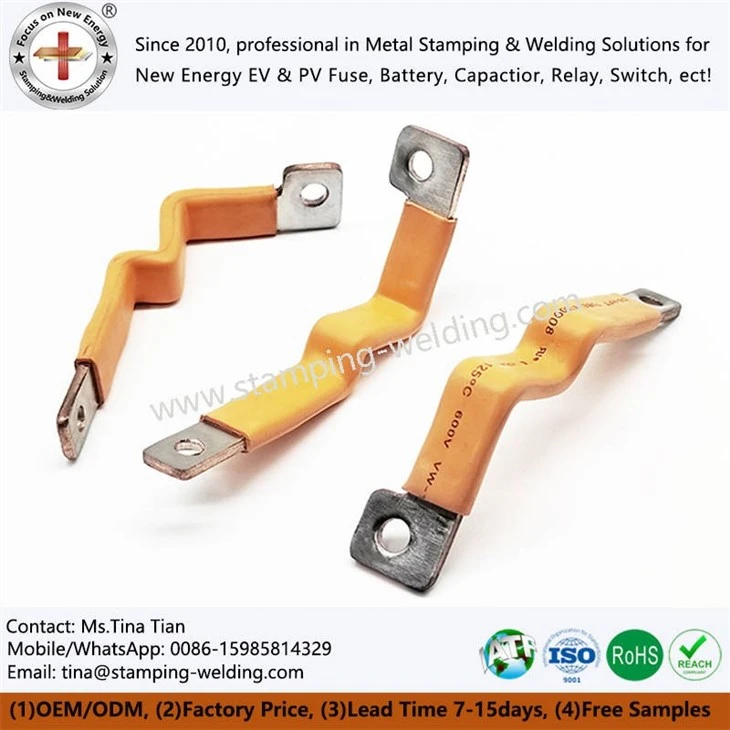Custom Plastic Dipping Electric Copper Busbar