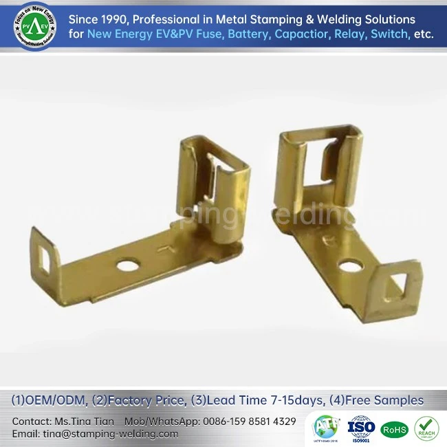 Customized Brass Stamping Contact Parts