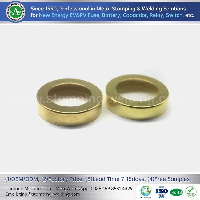 Brass Tube End Cap For Eletric Vehicle