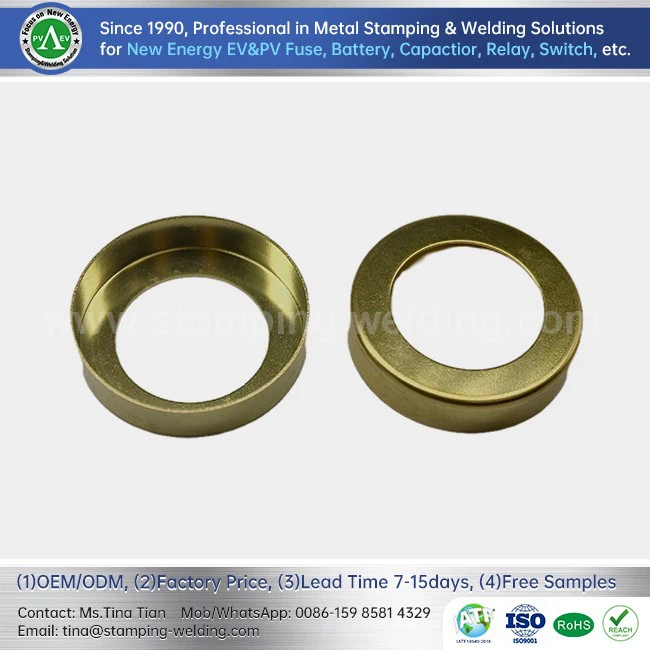 Brass Tube End Caps For Eletric Vehicle