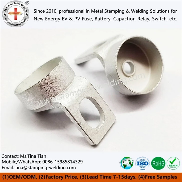 Copper Cap Contact for Electric Cars