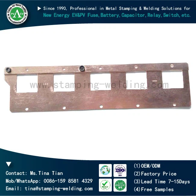 Custom Electrical Copper Busbar for Power Distribution