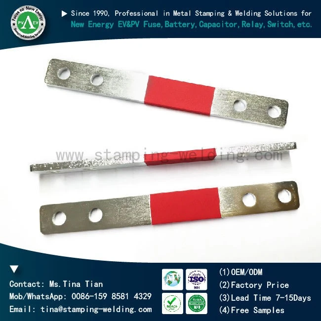 Epoxy Powder Coating Insulated Copper Busbar