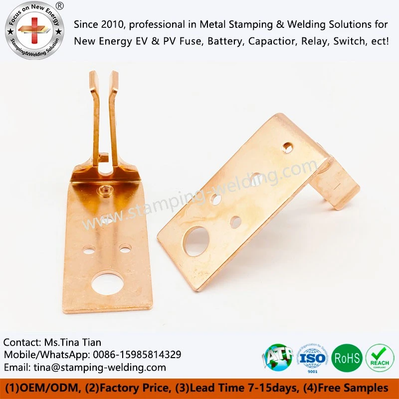 Square Pipe Knife-Shape Contact for NH Fuse