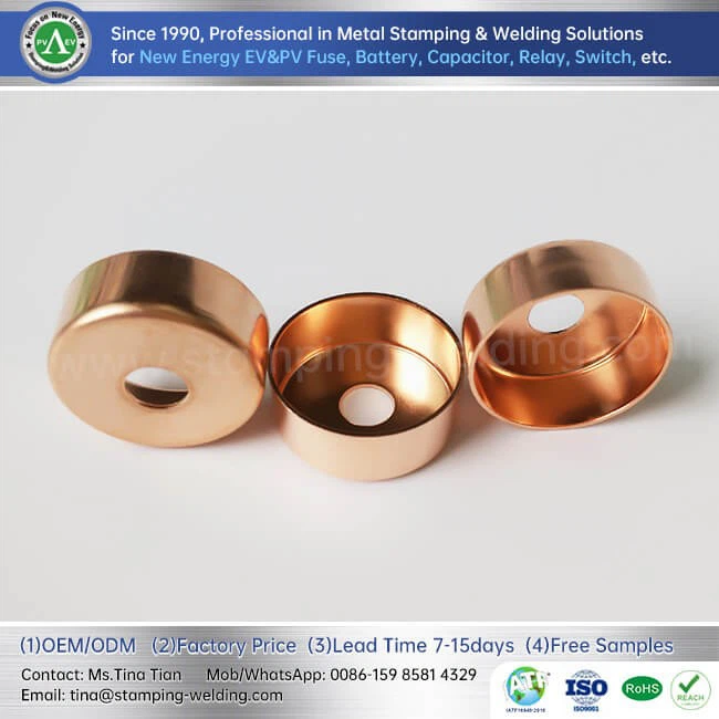 Copper Inner Cap for Fuse