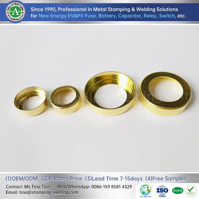 Brass End Cap for Fuse