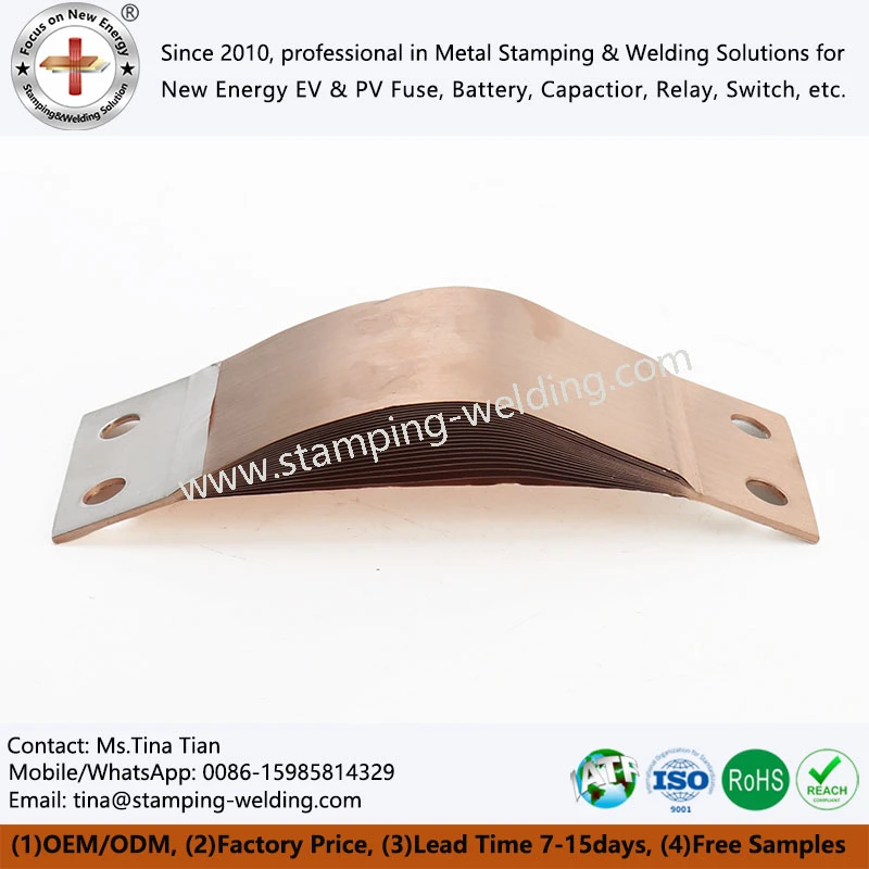 Multi Layers Copper Foil Flexible BusBar Multi Layers Copper Foil Flexible BusBar