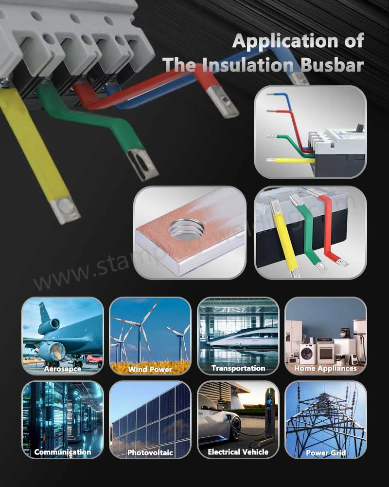 Application of The PVC Dipped Insulated Bus Bar Application of The PVC Dipped Insulated Bus Bar