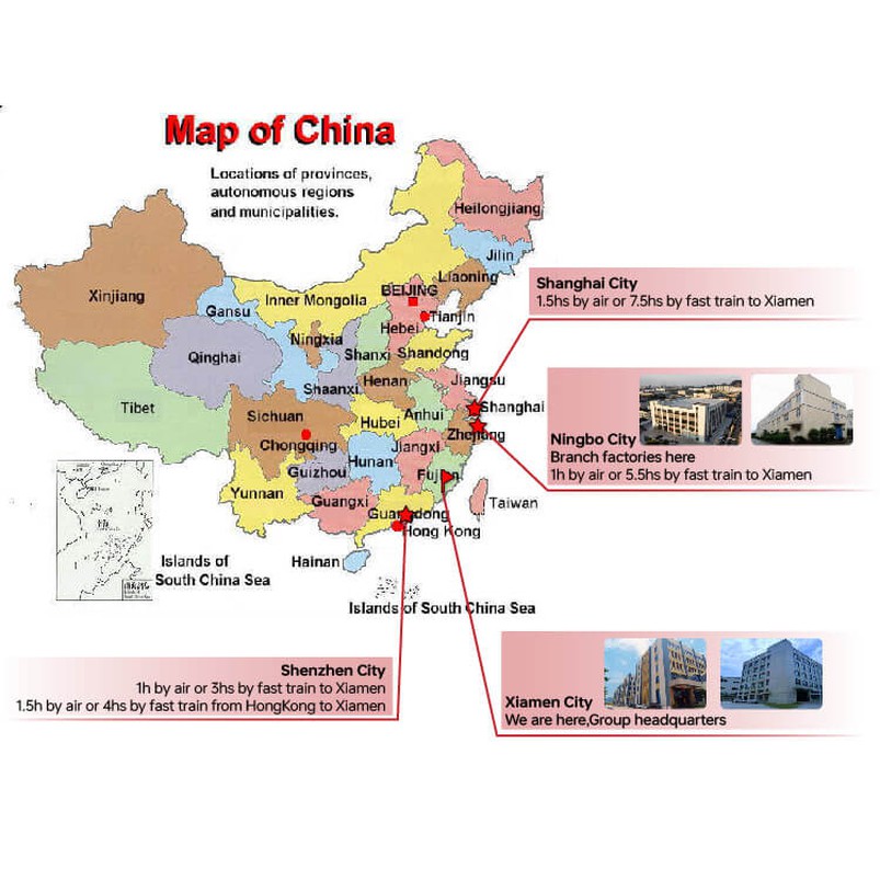 Apollo Branches in China Apollo Branches in China