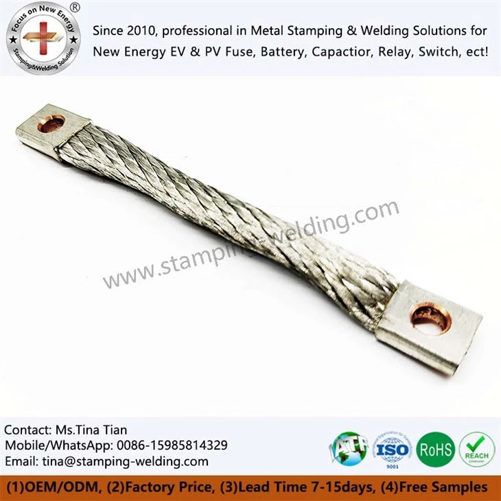 Tinned Copper Braid Earthing Tape