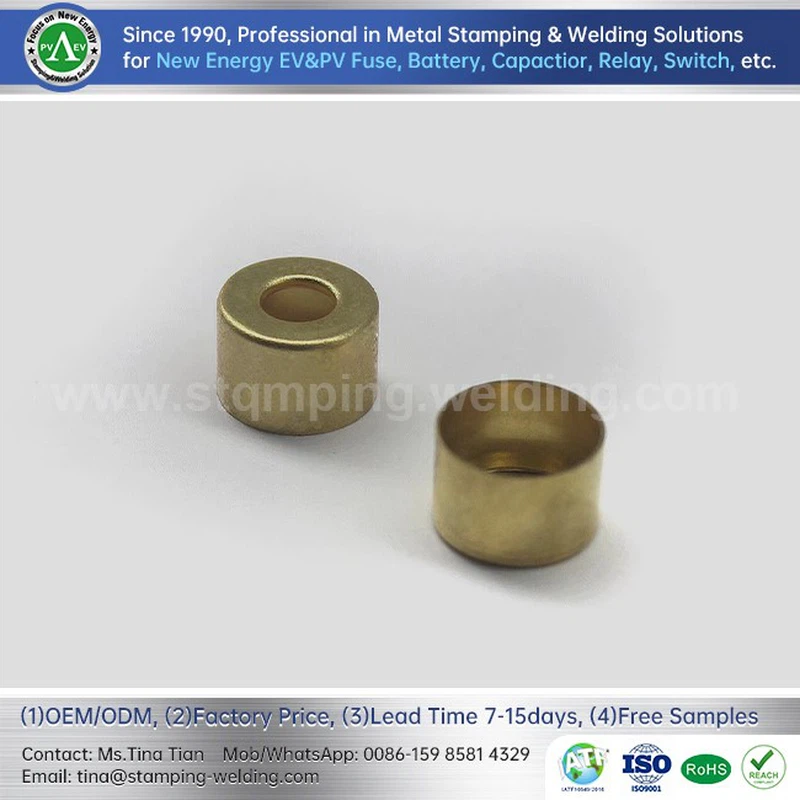 Low Voltage Fuse Brass Caps Low Voltage Fuse Brass Caps