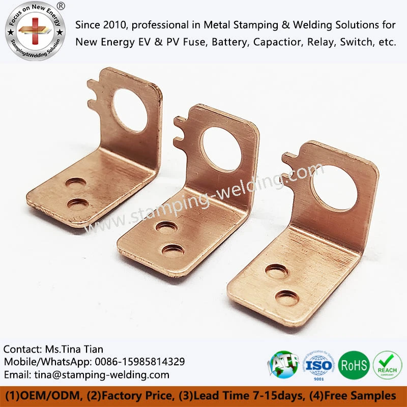 Uninsulated Bare Copper Connector Busbars Uninsulated Bare Copper Connector Busbars