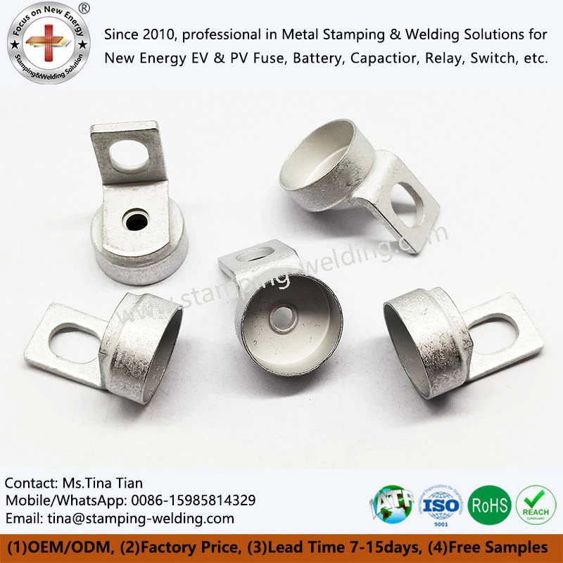Copper Cap Contact for EV Battery Fuse Copper Cap Contact for EV Battery Fuse