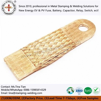 Busbar wayar tembaga braided